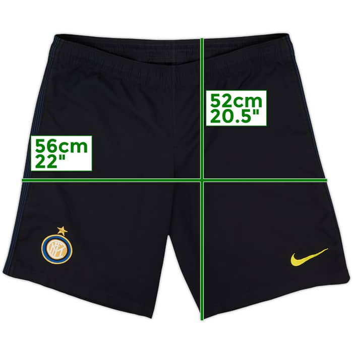 2016-17 Inter Milan Home Shorts - 8/10 - (M)