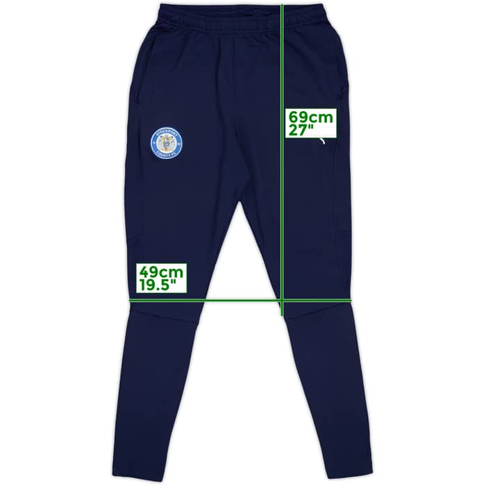 2018-19 Stockport County Puma Track Pants/Bottoms - 9/10 - (S)