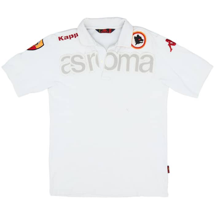 2003-04 Roma Kappa Polo Shirt - 7/10 - (S)
