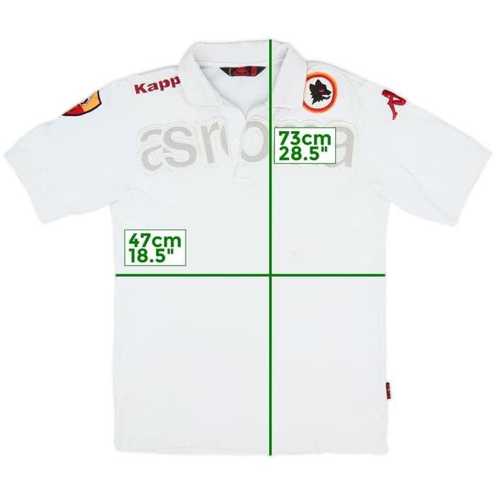 2003-04 Roma Kappa Polo Shirt - 7/10 - (S)