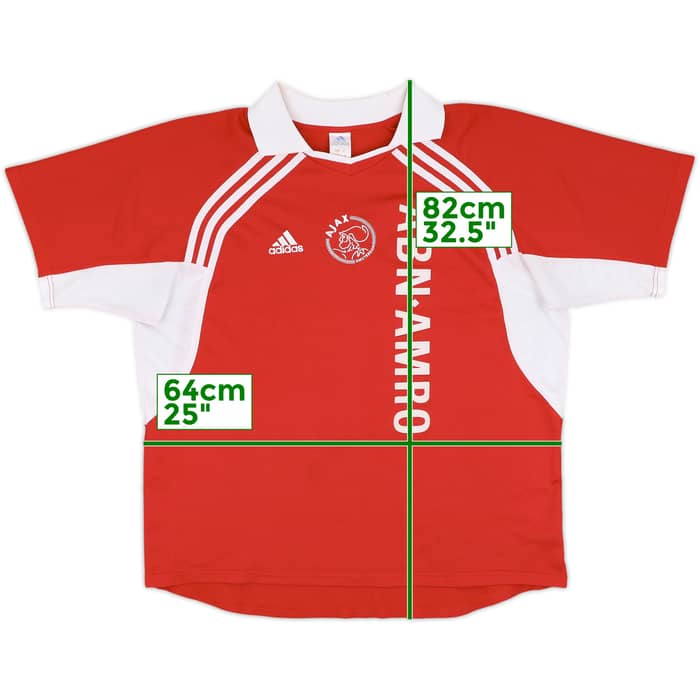 2001-02 Ajax adidas Training Shirt - 8/10 - (XL)