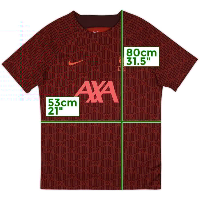 2022-23 Liverpool Nike Training Shirt - 9/10 - (L)