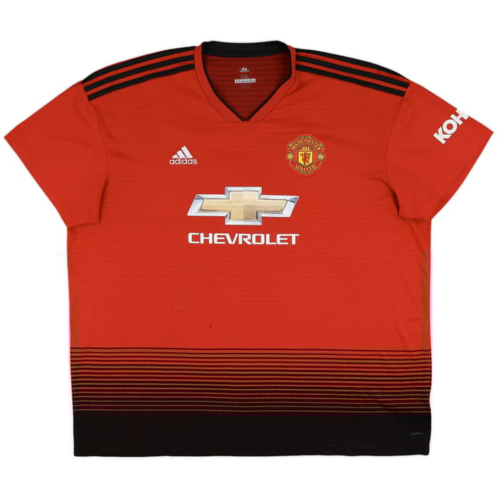 2018-19 Manchester United Home Shirt Martial #11 - 5/10 - (3XL)