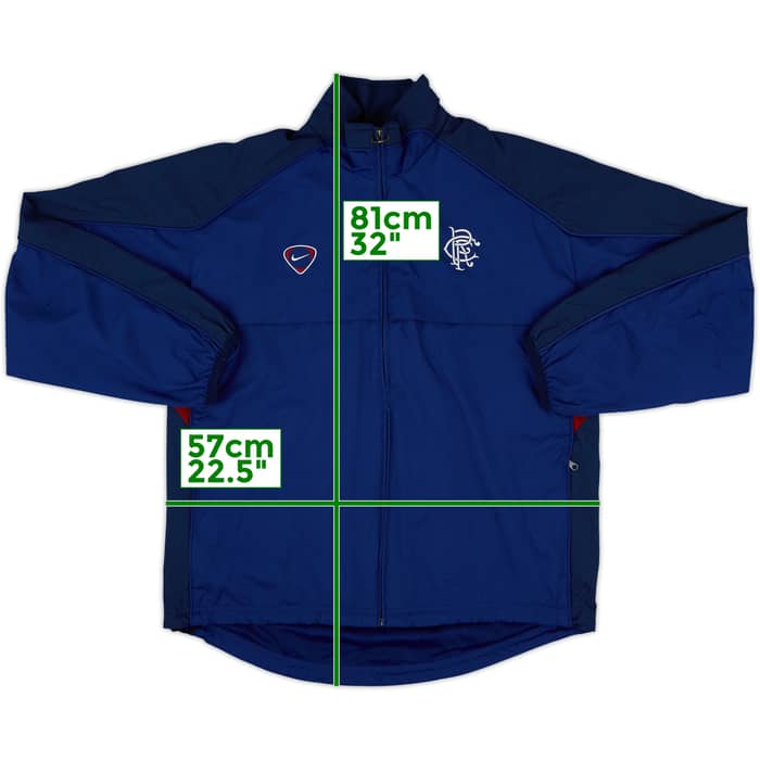 2000-01 Rangers Nike Track Jacket - 8/10 - (S)