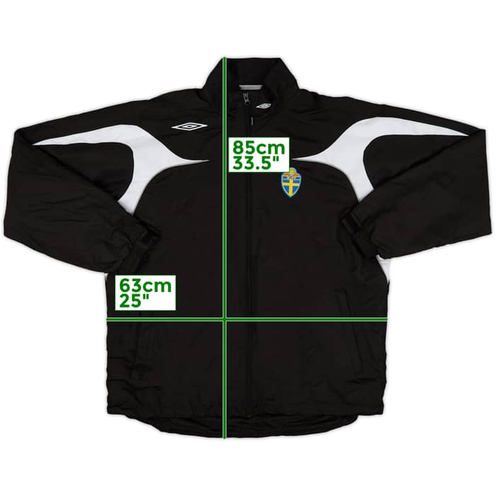 2008-10 Sweden Player Issue Umbro Track Jacket - 6/10 - (XL)