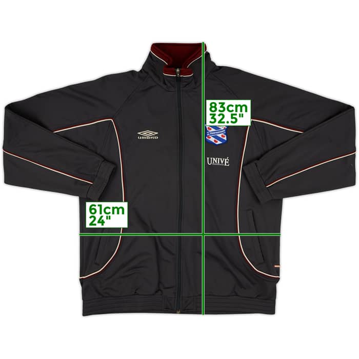 2001-02 Heerenveen Player Issue Umbro Track Jacket - 6/10 - (XXL)