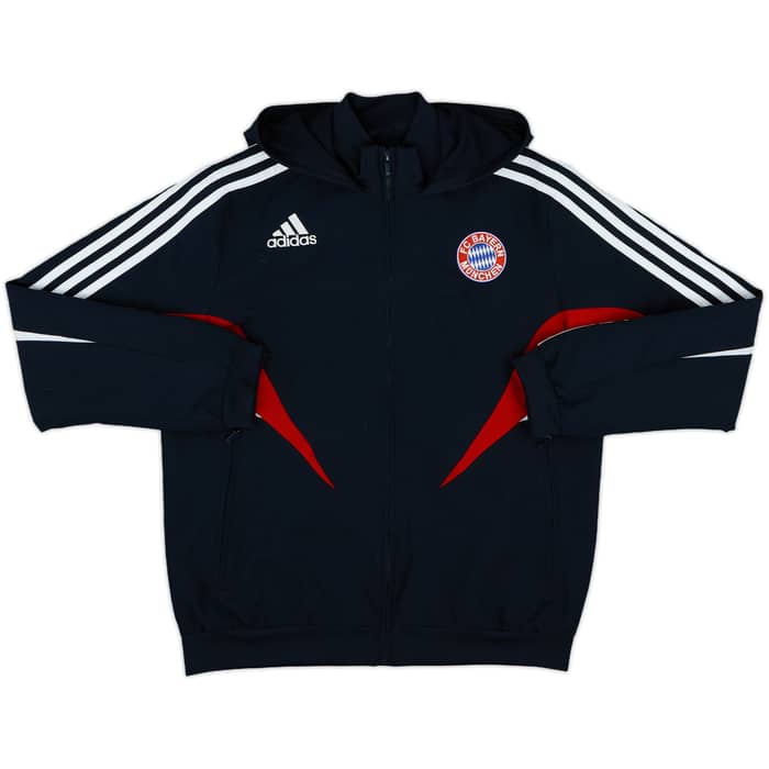 2008-09 Bayern Munich adidas Hooded Track Jacket - 8/10 - (L.Boys)