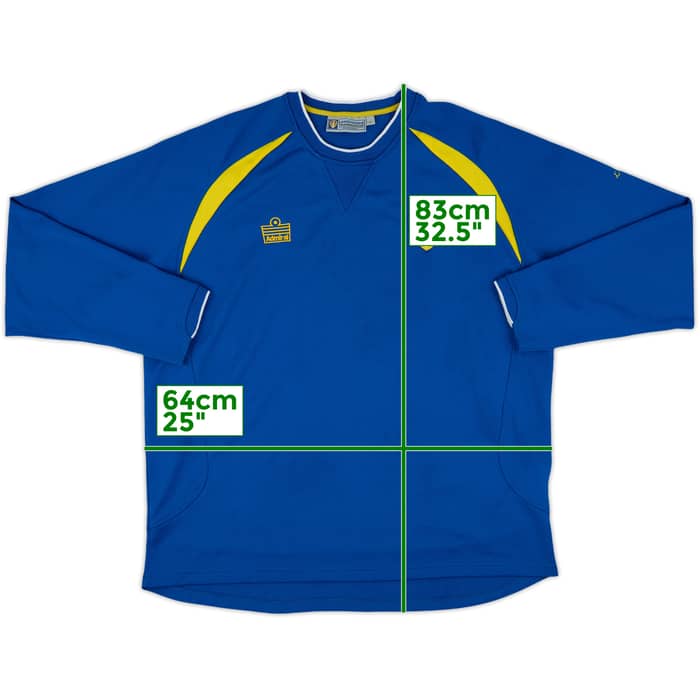2009-10 Leeds United Admiral Sweat Top - 8/10 - (XL)
