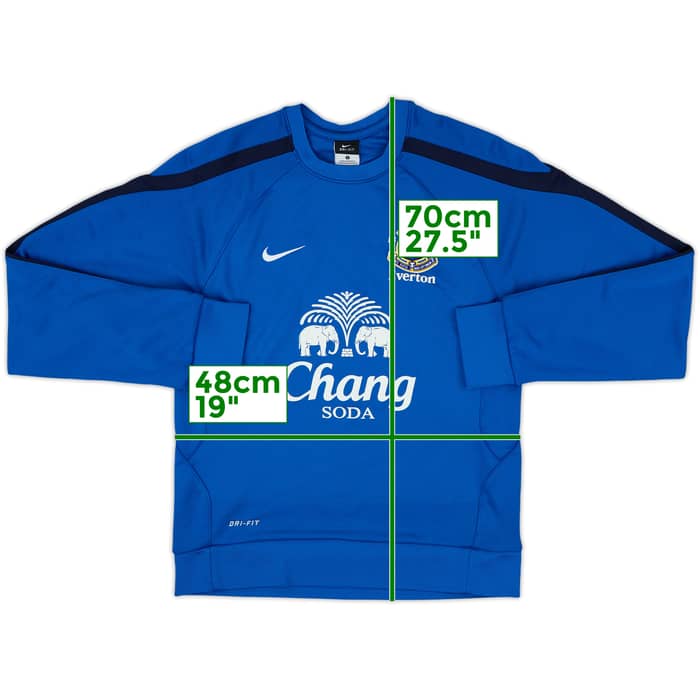 2012-13 Everton Nike Sweat Top - 8/10 - (S)