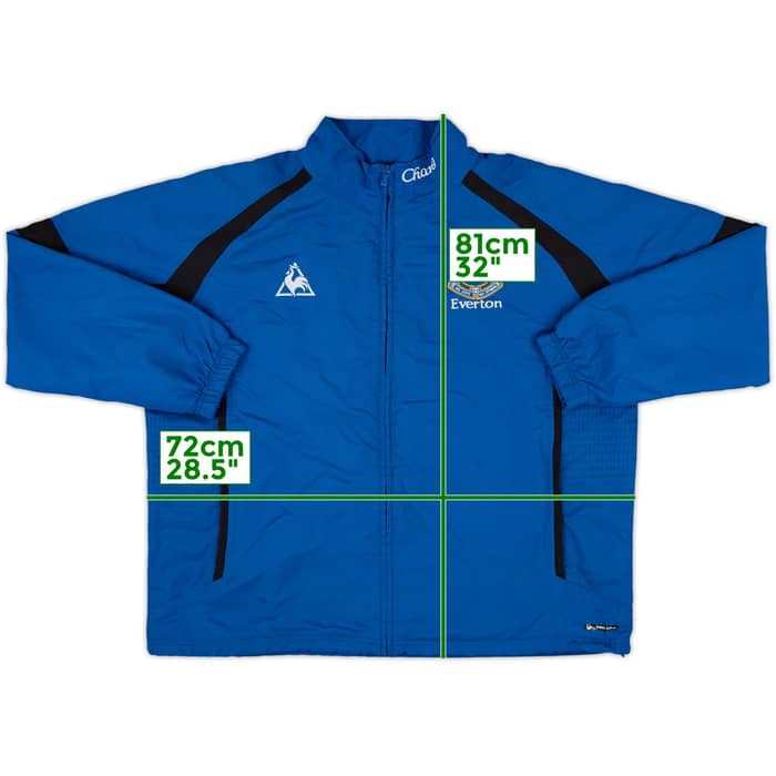 2009-10 Everton Le Coq Sportif Track Jacket - 8/10 - (XXL)