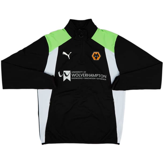 2016-17 Wolves Puma 1/4 Zip Drill Top - 8/10 - (L)