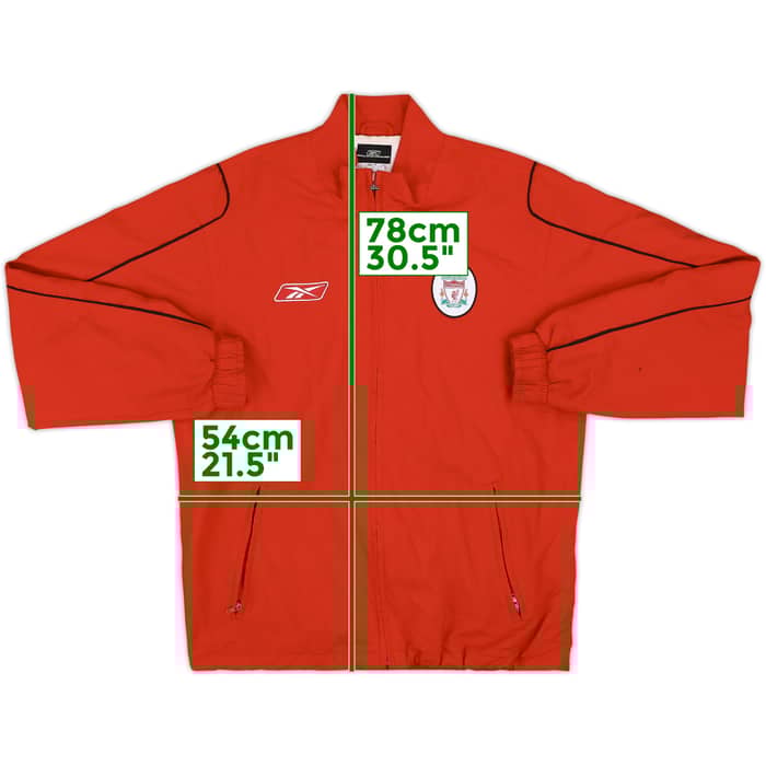 2002-04 Liverpool Reebok Track Jacket - 6/10 - (XS)