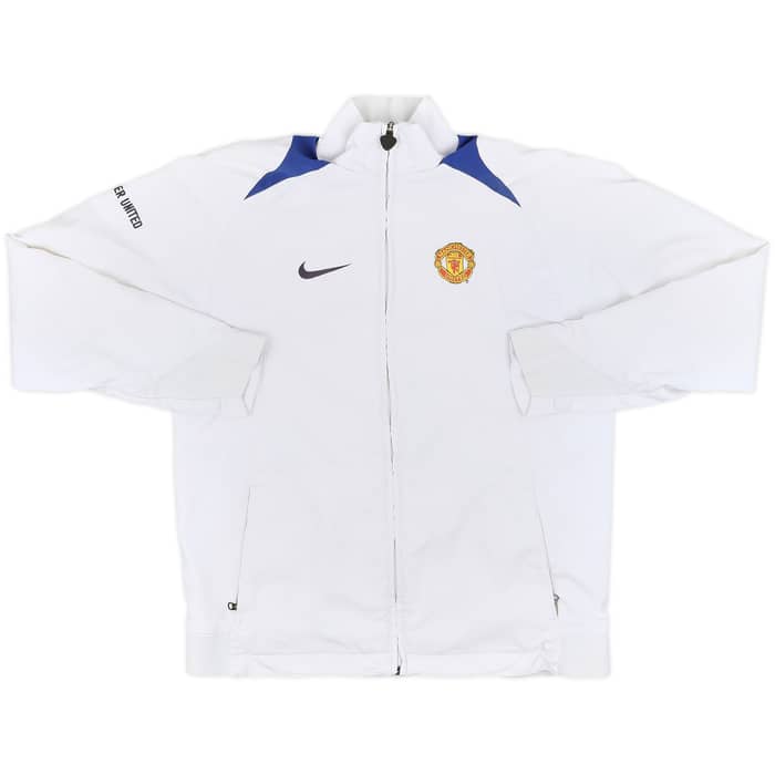 2005-06 Manchester United Nike Track Jacket - 6/10 - (L.Boys)
