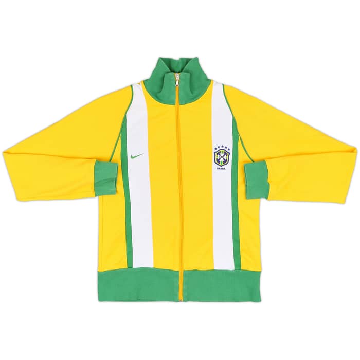2005-06 Brazil Nike Track Jacket - 8/10 - (Women's XL)