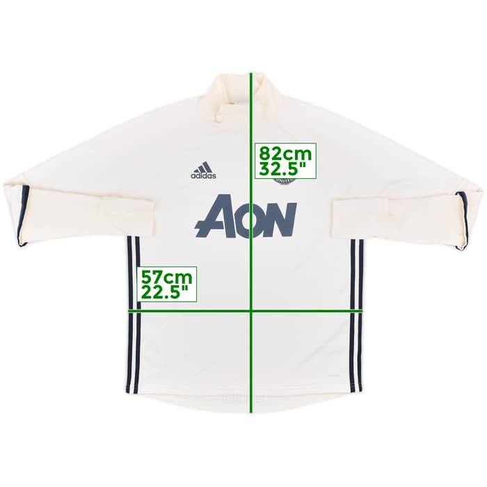 2016-17 Manchester United adidas Sweat Top - 6/10 - (L)
