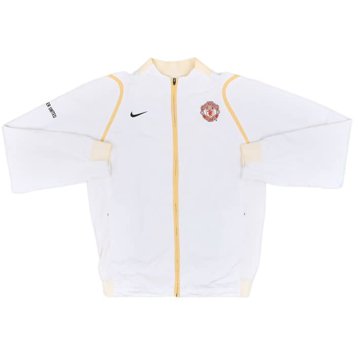 2006-07 Manchester United Nike Track Jacket - 9/10 - (M)