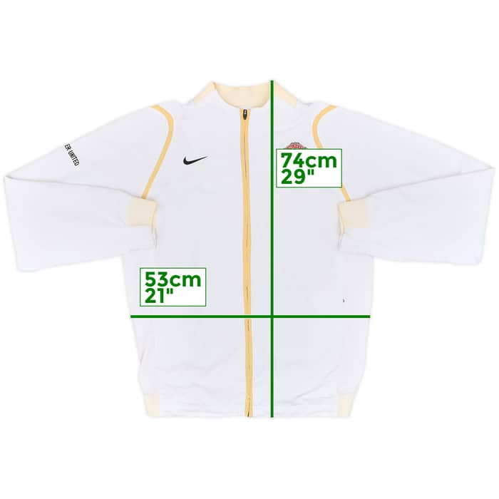 2006-07 Manchester United Nike Track Jacket - 9/10 - (M)