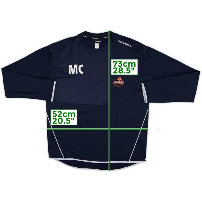 2005-06 Lille Staff Issue Kipsta Sweat Top MC - 8/10 - (L.Boys)