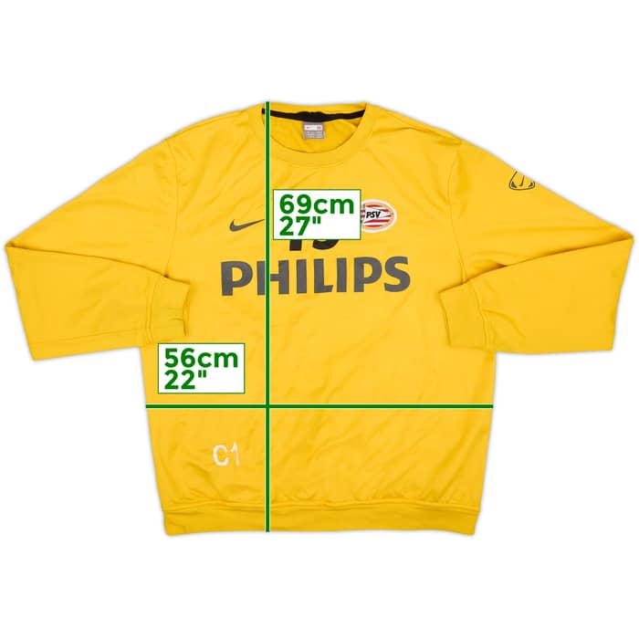 2009-10 PSV Player Issue Nike Sweat Top #13 - 8/10 - (M)