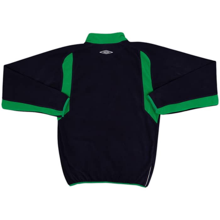 2007-09 Northern Ireland Umbro 1/4 Zip Fleece Top - 8/10 - (S)