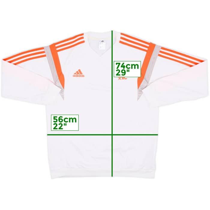 2013-14 Flamengo adidas Sweat Top - 8/10 - (L)