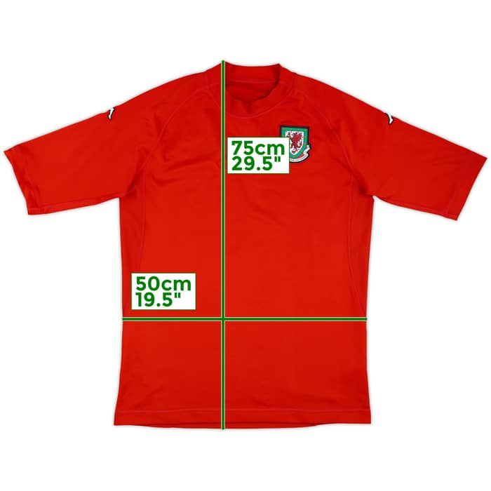 2004-06 Wales Home Shirt - 9/10 - (XL)