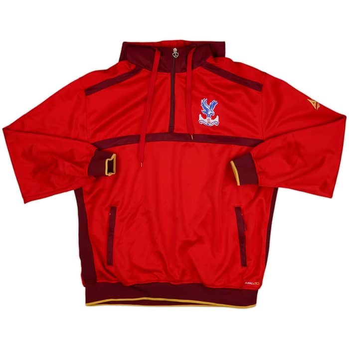 2012-14 Crystal Palace Avec 1/4 Zip Hooded Track Jacket - 10/10 - (XXL)