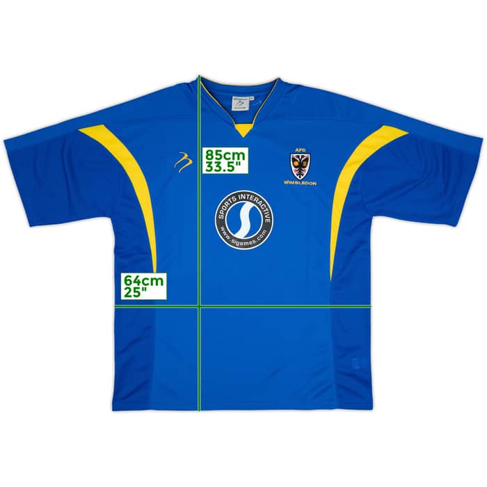 2011-12 Wimbledon Home Shirt - 10/10 - (XXL)