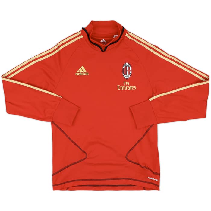 2010-11 AC Milan adidas Formotion Drill Top - 8/10 - (M/L)