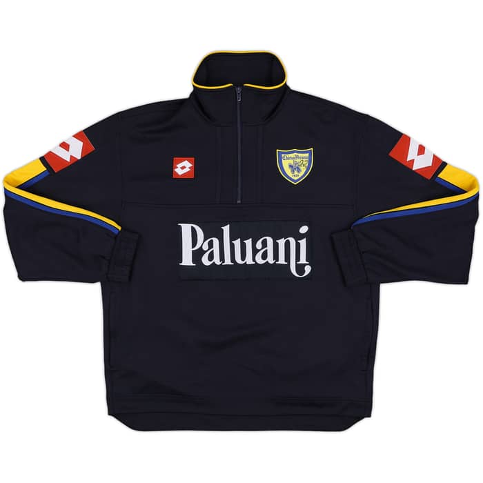 2005-06 Chievo Verona Lotto 1/4 Zip Training Top - 6/10 - (L)