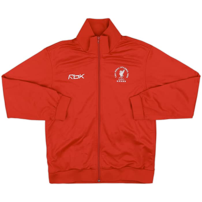 2005-06 Liverpool Reebok Track Jacket - 8/10 - (S)