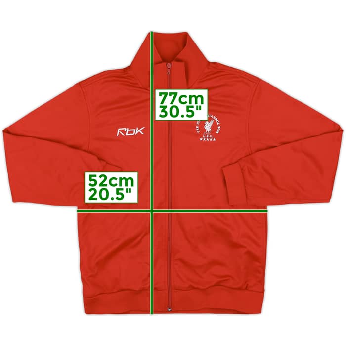 2005-06 Liverpool Reebok Track Jacket - 8/10 - (S)