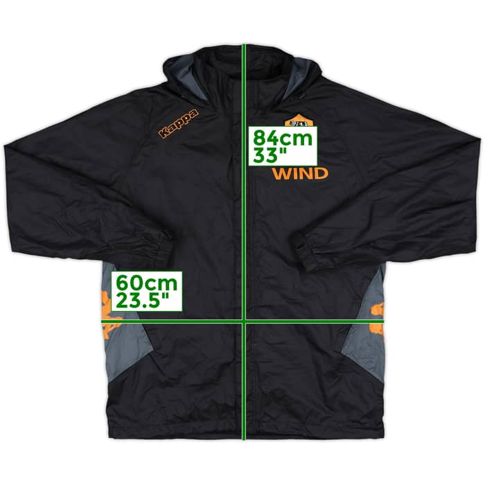 2012-13 Roma Kappa Hooded Rain Jacket - 8/10 - (L)