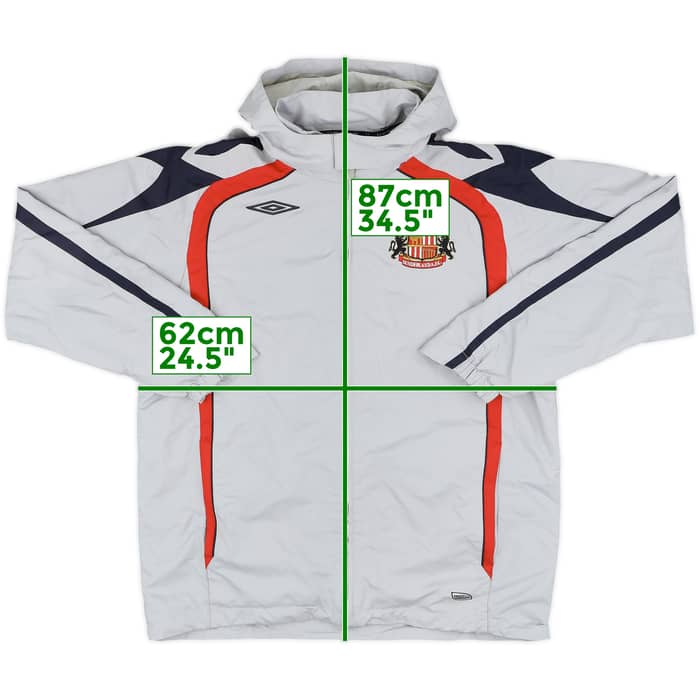 2008-09 Sunderland Umbro Hooded Rain Jacket - 6/10 - (L)