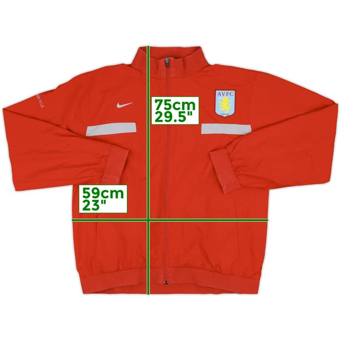 2009-10 Aston Villa Nike Track Jacket - 8/10 - (L)