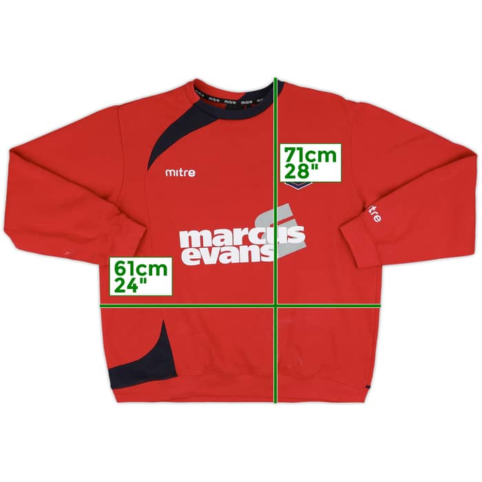 2008-09 Ipswich Mitre Sweat Top - 8/10 - (XL)