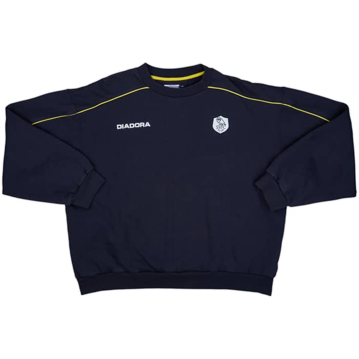 2001-02 Sheffield Wednesday Diadora Sweat Top - 8/10 - (XXL)