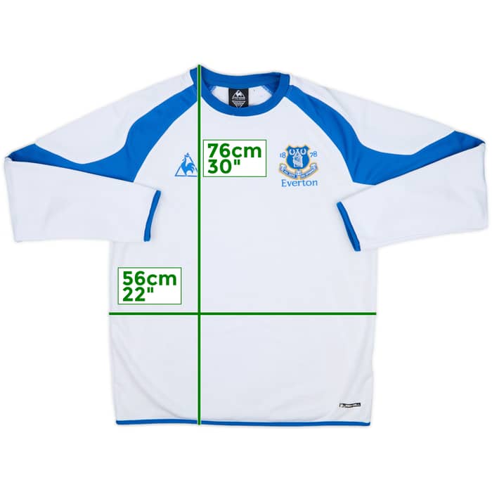 2010-11 Everton Le Coq Sportif Sweat Top - 8/10 - (L)