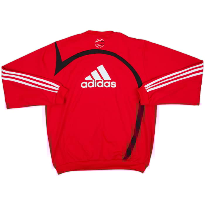 2007-08 Liverpool adidas Sweat Top - 10/10 - (M)