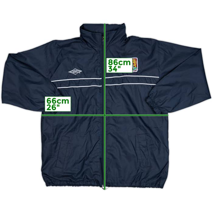 2000-02 Northampton Shot Hooded Rain Jacket - 10/10 - (XL)
