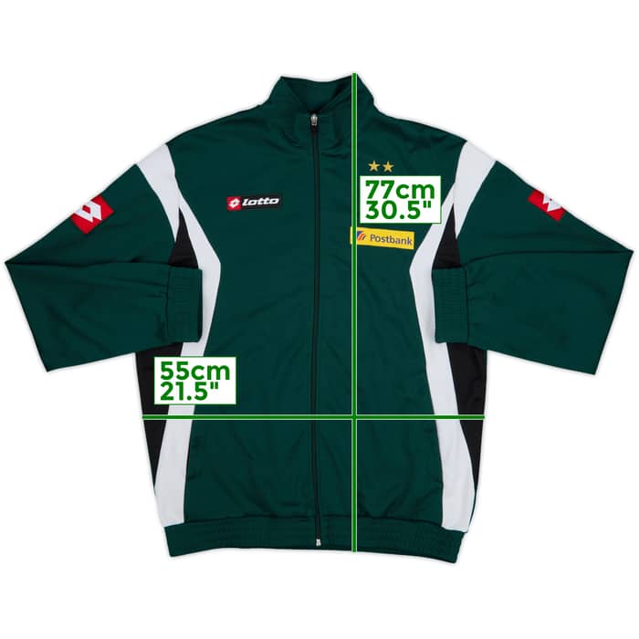 2009-10 Borussia Monchengladbach Lotto Track Jacket - 8/10 - (L)