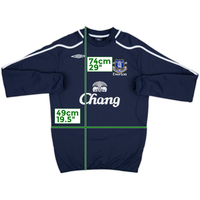 2008-09 Everton Umbro Sweat Top - 8/10 - (M)
