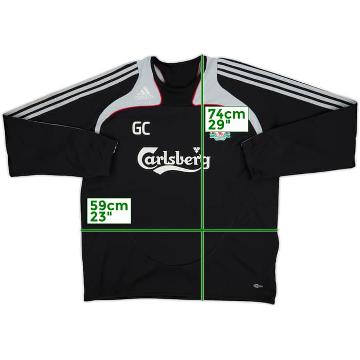 2008-09 Liverpool adidas Staff Issue adidas Sweat Top GC - 8/10 - (XL)