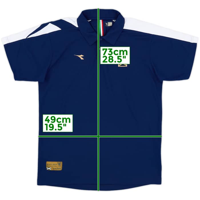 2007-08 Scotland Diadora Polo Shirt - 10/10 - (L.Boys)
