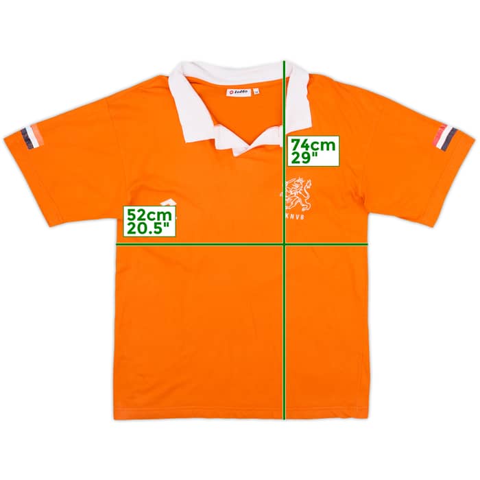 1994-96 Netherlands Lotto Graphic Shirt - 6/10 - (M)