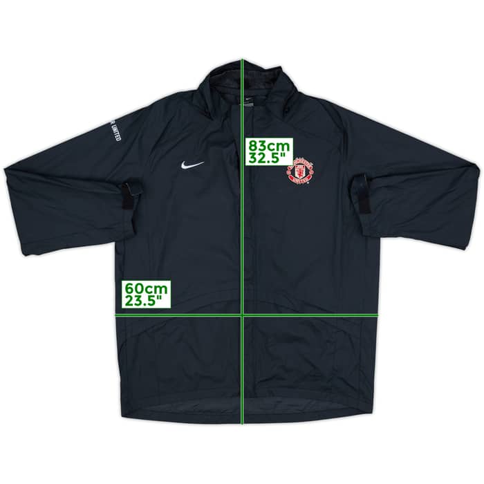 2006-07 Manchester United Nike Rain Coat - 8/10 - (M)