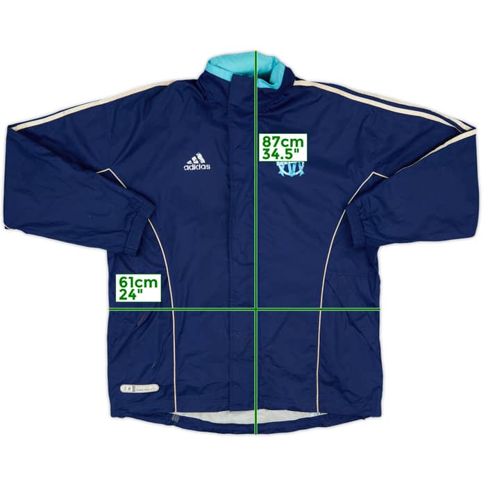 2000-01 Marseille adidas Hooded Track Jacket - 4/10 - (M)