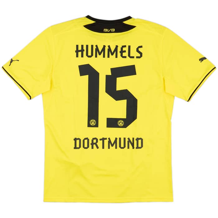 2013-14 Borussia Dortmund Home Shirt Hummels #15 - 9/10 - (L)