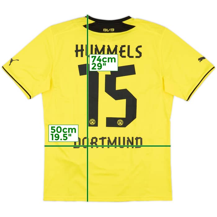 2013-14 Borussia Dortmund Home Shirt Hummels #15 - 9/10 - (L)
