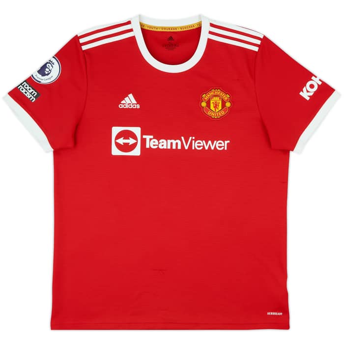 2021-22 Manchester United Home Shirt Sancho #25 - 7/10 - (XL)